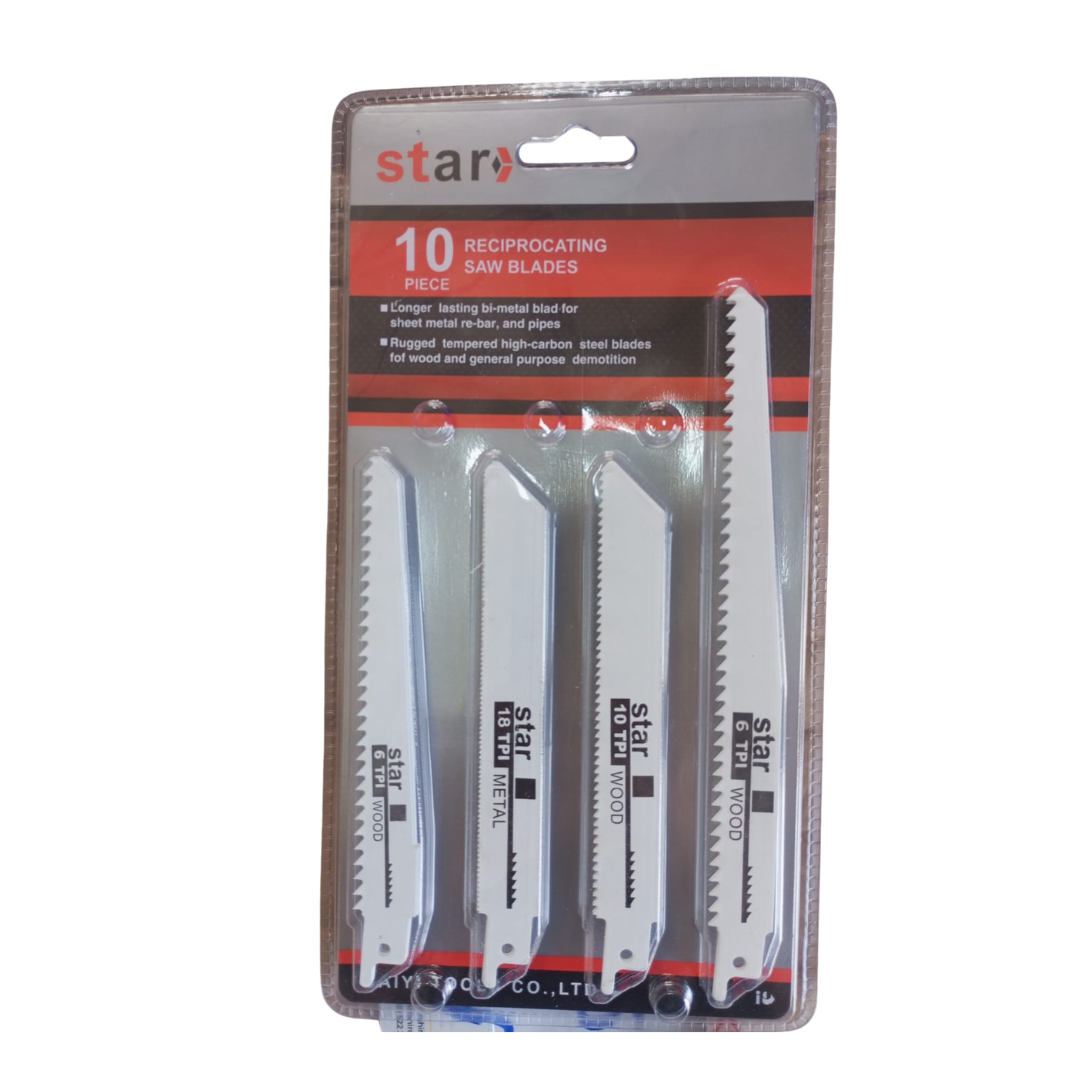 TILKI KUYRUGU TESTERE SETI 10 PARÇA